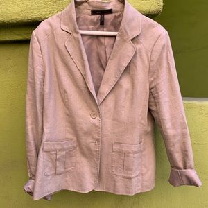 tan casual jacket